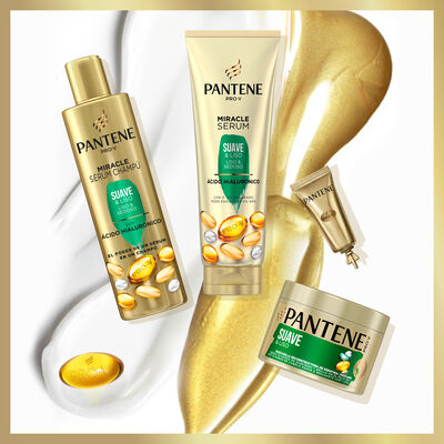 Mascarilla reconstructora Pantene 300ml suave&liso