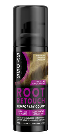 Coloración Syoss Root Retouch Spray Root Retoucher Rubio Oscuro