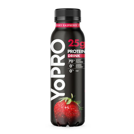 Yogur líquido proteínas Yopro 300g fresa frambuesa