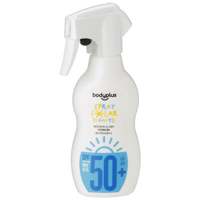 Crema solar infantil pistola Bodyplus 250ml FP50