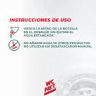 Desatascador líquido WC Net 500+500ml turbo