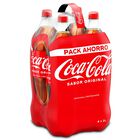 Refresco cola Coca-Cola botella 2l pack 4