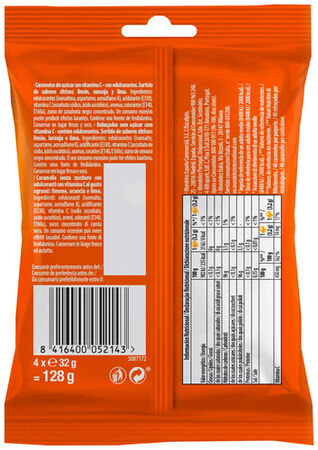 Caramelos sin az&uacute;car a&ntilde;adido Halls p4 vita-c