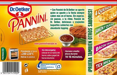 Pannini Dr Oetker 250g barbacoa
