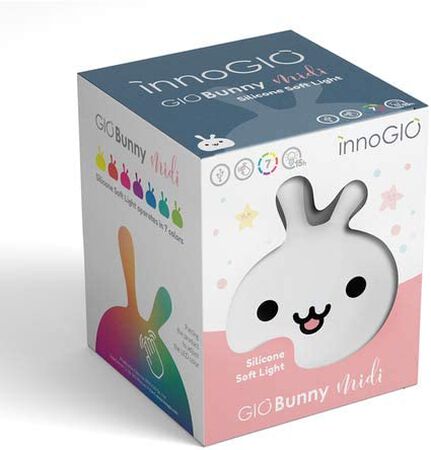 Muñeco silicona con luz Gio Bunny