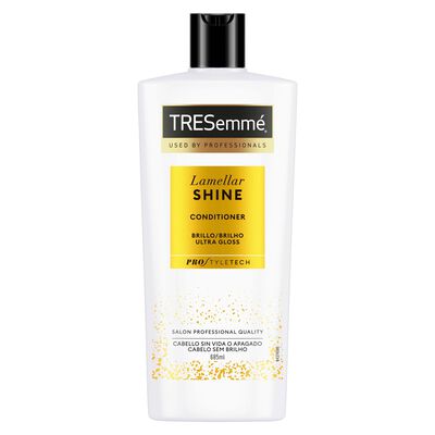 Acondicionador Lamellar Shine TRESemm&eacute; para cabello sin vida o apagado 685ml