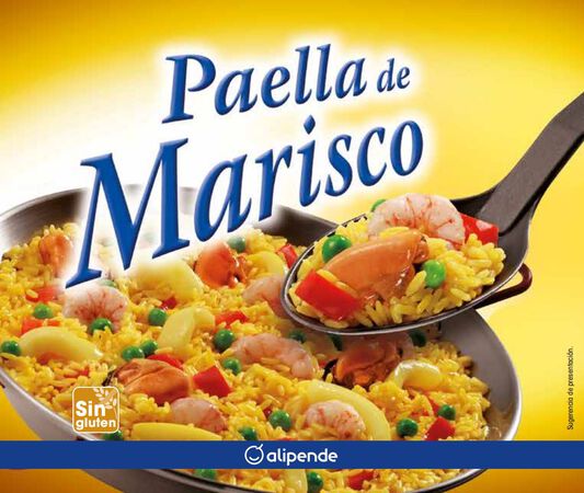 Paella de marisco Alipende 500g
