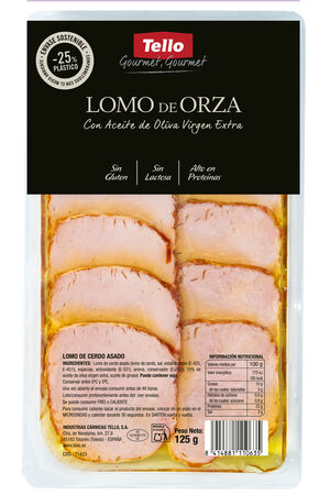 Lomo de orza Tello 125gr