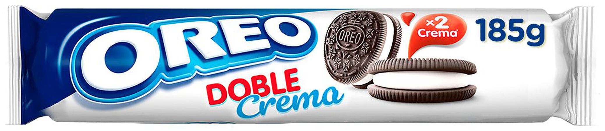 Galleta rellena Oreo 185g doble crema