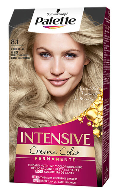 Tinte de cabello Schwarzkopf Palette nº 8.1 rubio claro ceniza