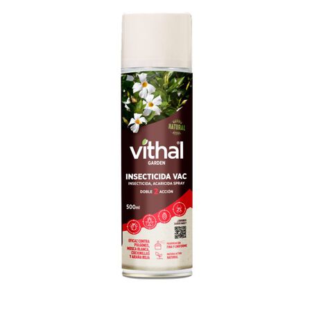 Insecticida Vac Vithal Garden 500ml doble accíon insecticida y acaricida