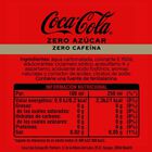 Refresco cola Coca-Cola 2l pack botella 2 zero az&uacute;car zero cafe&iacute;na