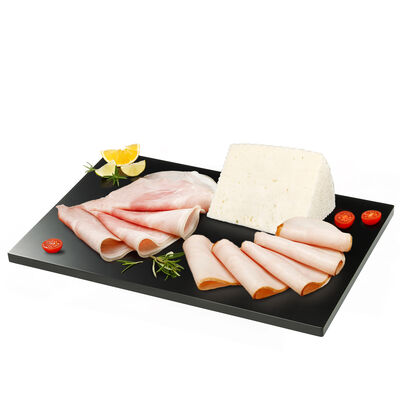Lote: 250gr Jamón cocido+250gr Pechuda de pavo+250gr Queso tierno