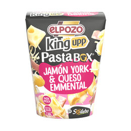 Pasta box jamón york y queso emmental ElPozo king upp 280g