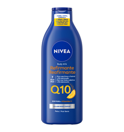Body milk q10 Nivea 400 ml reafirmante vitamina C piel seca