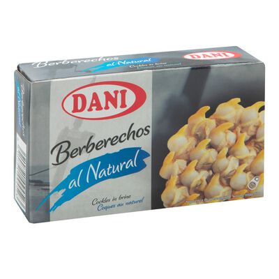 Berberechos Dani pequeños 63g natural
