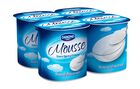 Mousse Danone pack 4 natural azucarado