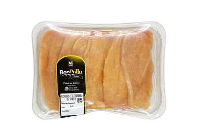 Pechuga de pollo fileteada Bon Pollo 600g aproximadamente