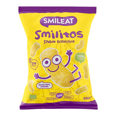 Snack Smileat smilitos ecol&oacute;gicos 38g