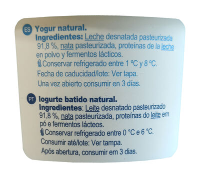 Yogur griego ligero Margui 1 kg Natural