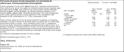 Crunchy gouda Fripozo mermelada albaricoque 300g