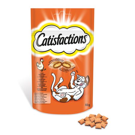 Snack gato Catisfactions pollo 60g