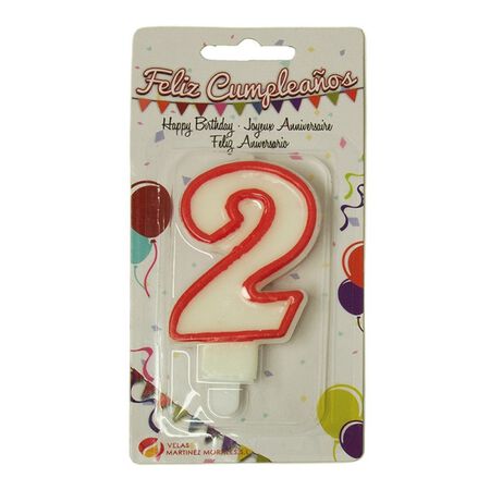 Vela cumpleaños Nº 2