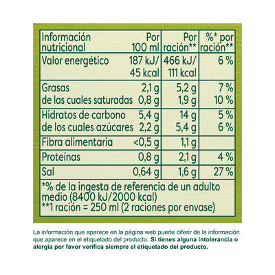 Crema de calabacín con queso de cabra Knorr 500ml
