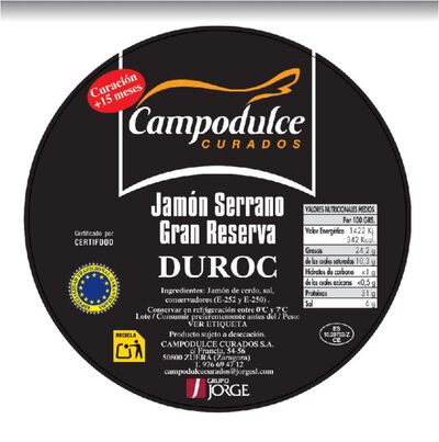 Lote: 250gr Jam&oacute;n reserva +250gr Fuet +250gr Lomo +250gr queso curado