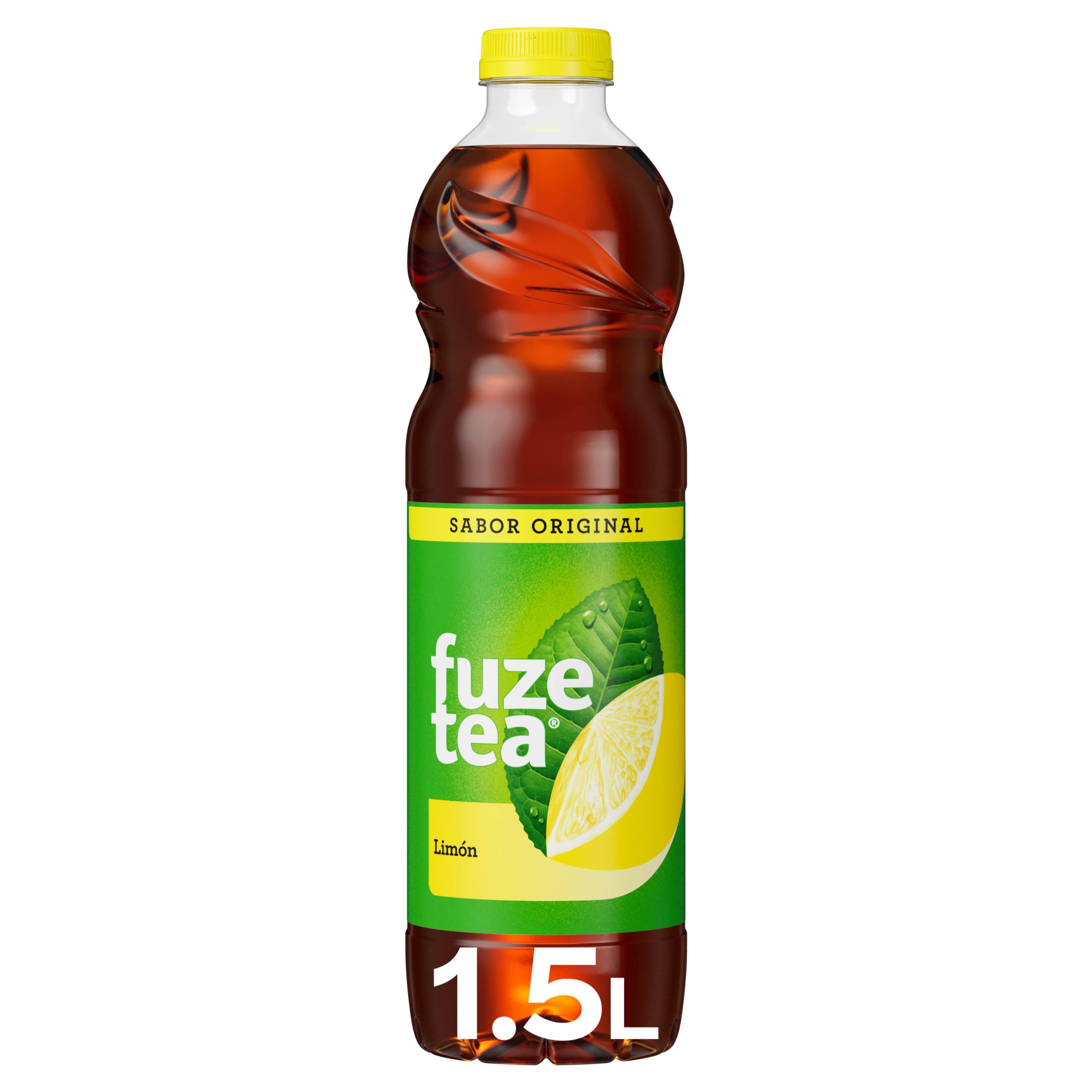 Refresco de té al limón Fuze Tea 1,5l Botella