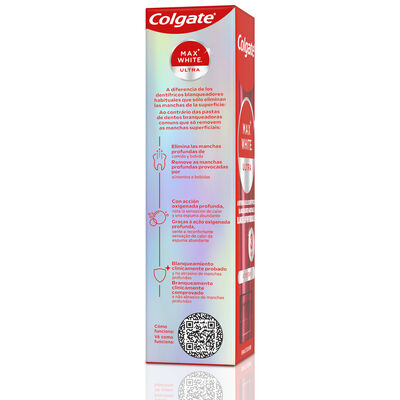 Pasta de dientes blanqueadora Colgate Max White Ultra 50ml