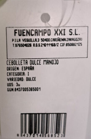 Cebolleta dulce 400g
