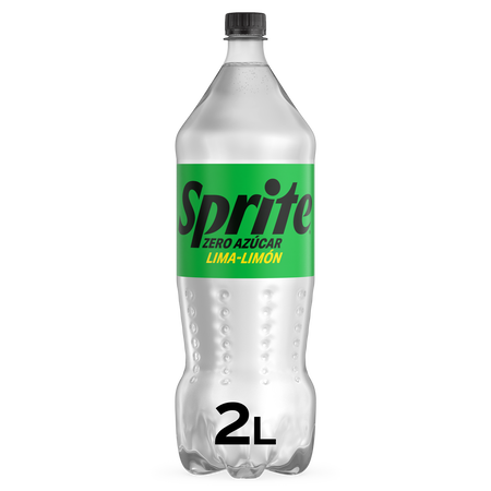 Refresco lima-limón Sprite botella 2l zero