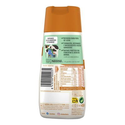 Dulce de leche La Lechera 450g sirve fácil