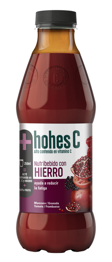 Zumo Nutribebida Hohes C Zumo Plus Hierro Pet 1L