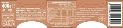 Flan Alipende pack 4 caf&eacute;