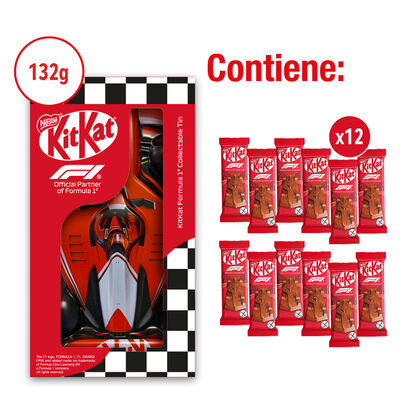 Chocolatina kit kat lata formula 1