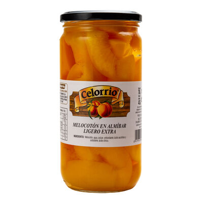 Melocot&oacute;n en alm&iacute;bar Celorrio tarro 520g