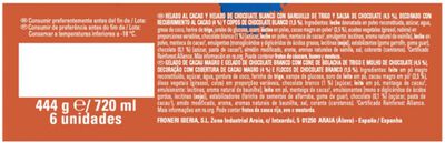 Helado Nestlé Extrême Cono Doble Chocolate 6x120 ml