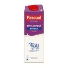 Leche sin lactosa Pascual 1l entera