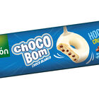 Galletas de chocolate blanco Chocobom Hoops Gullón 128g