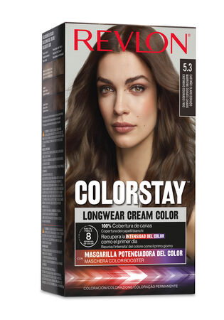Tinte Para El Cabello Revlon Colorstay Nº 5.3 Castaño Claro Dorado