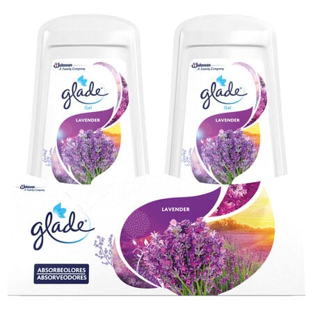 Ambientador absorbeolores Glade pack-2 lavanda