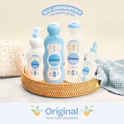 Colonia Denenes infantil 600ml muy suave con aceites esenciales naturales