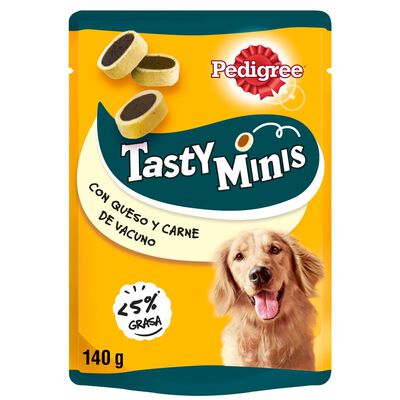 Snack perro Pedrigree Tasty Cheese Bites 140g