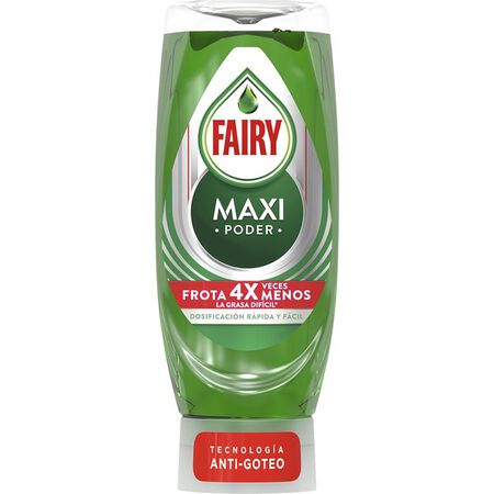 Lavavajillas Fairy 440ml Maxi Poder