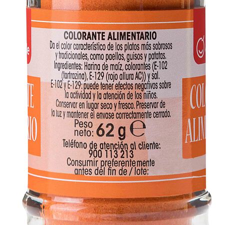 Colorante alimentario Alipende 62g