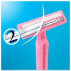 Maquinillas Desechables Para Mujer Gillette Blue II Plus 5 + 1 Uds