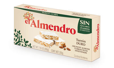 Turrón duro sin azúcares añadidos El Almendro 200g