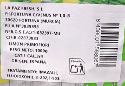 Limon malla 1kg
